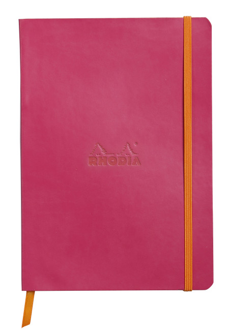 Rhodia Softcover Notebook - A4 - Raspberry - Lined